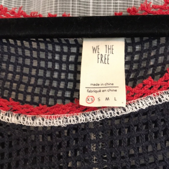 Free people “mesh” top - Picture 2 of 4